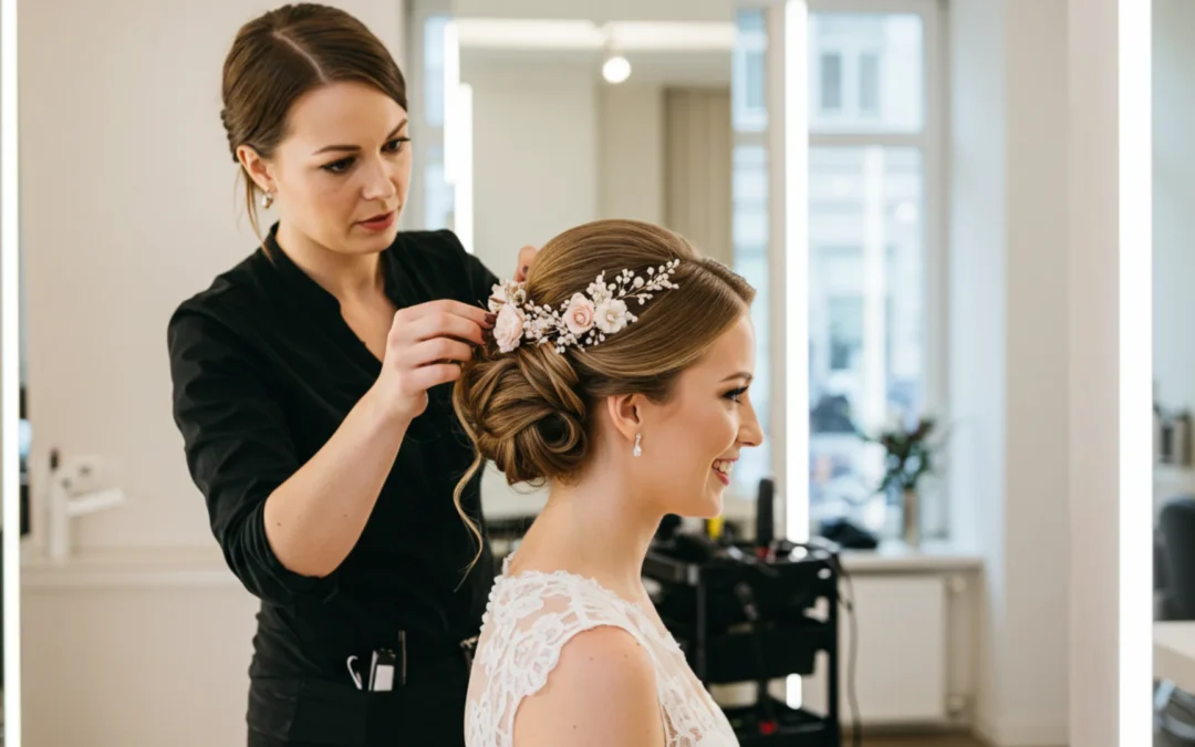 Brautfrisuren für den perfekten Hochzeitstag